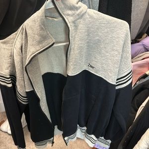 Vintage CHRISTIAN DIOR Full Zip Long Sleeve Jacket